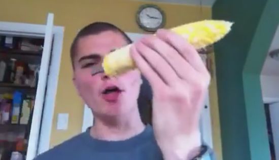 Eating Corn Like a Boss