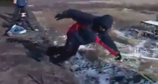Extreme Roof Jumping Gone Wrong