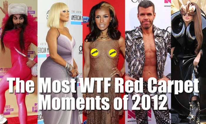 WTF Red Carpet Moments Of 2012 (45 pics)