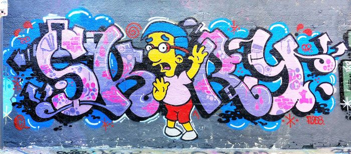 The Simpsons Street Art (28 pics)