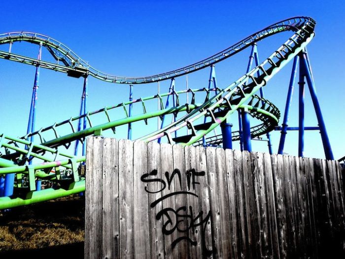 Abandoned Six Flags in New Orleans. Part 2 (73 pics)