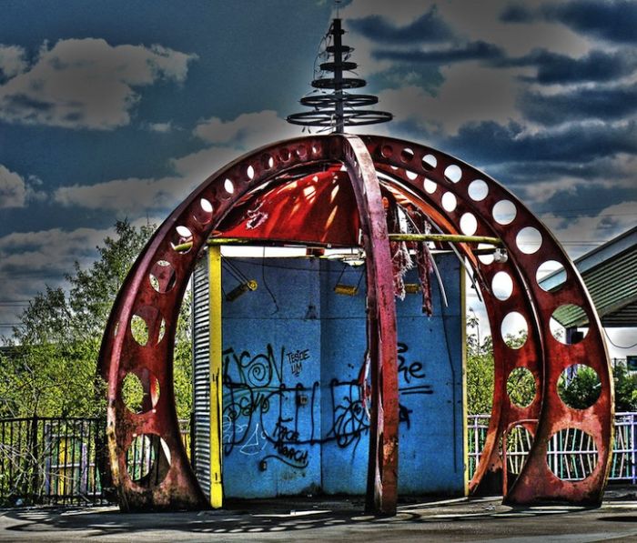 Abandoned Six Flags in New Orleans. Part 2 (73 pics)