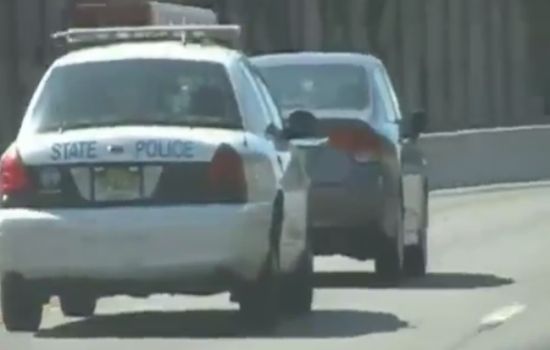 Police Officer Trolls Slow Driver