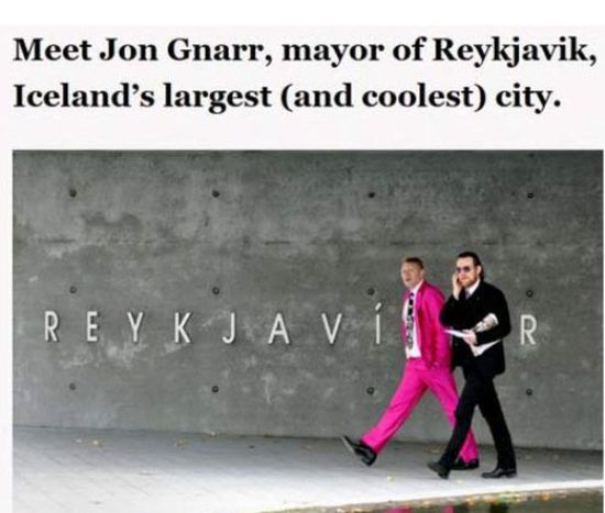 Jon Gnarr, Mayor of Reykjavik (18 pics)