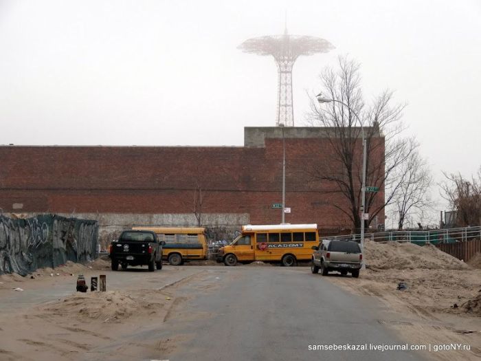 Coney Island 40 Days After Hurricane Sandy (50 pics)