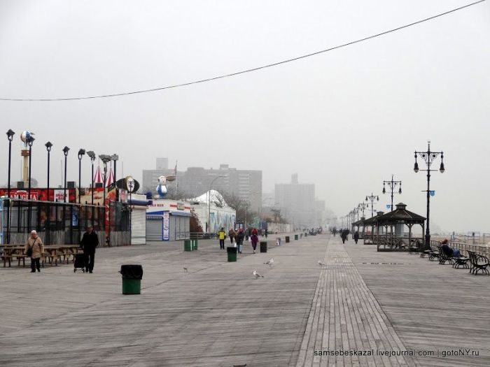 Coney Island 40 Days After Hurricane Sandy (50 pics)