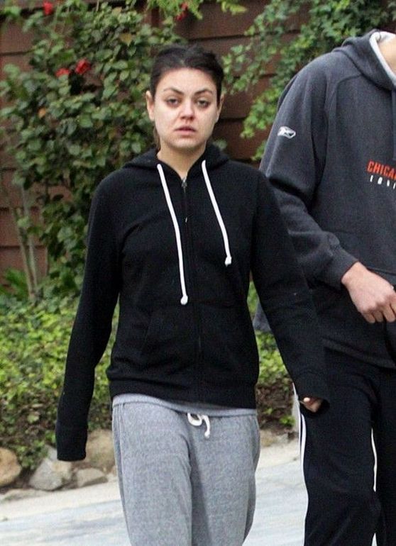 The Sexiest Woman Alive Mila Kunis Without Makeup (8 pics)