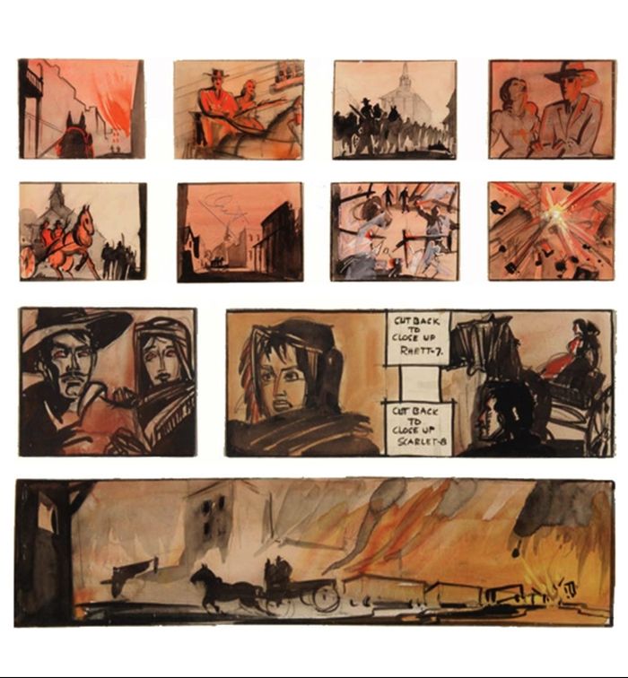 Storyboards from Famous Movies (12 pics)