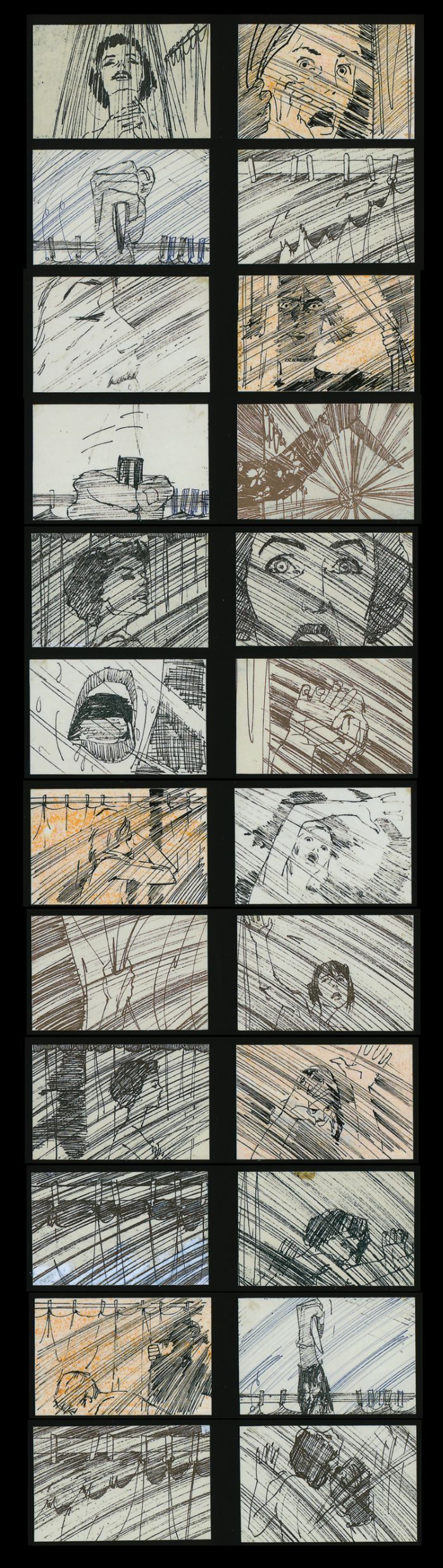 Storyboards from Famous Movies (12 pics)