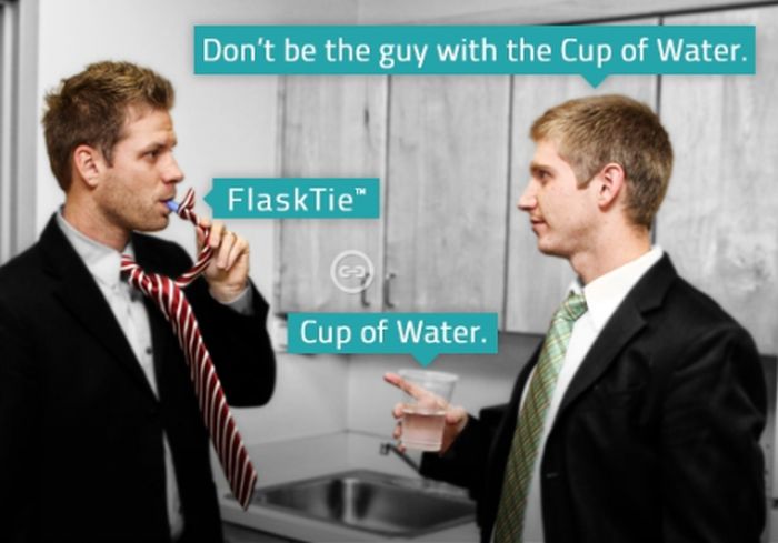 Flask Tie (4 pics)