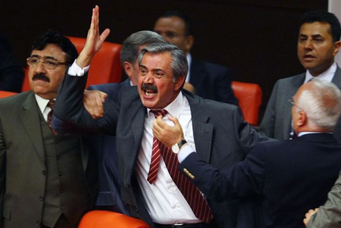 Fighting in the Parliaments (25 pics) Fighting in the Parliaments (25 pics)