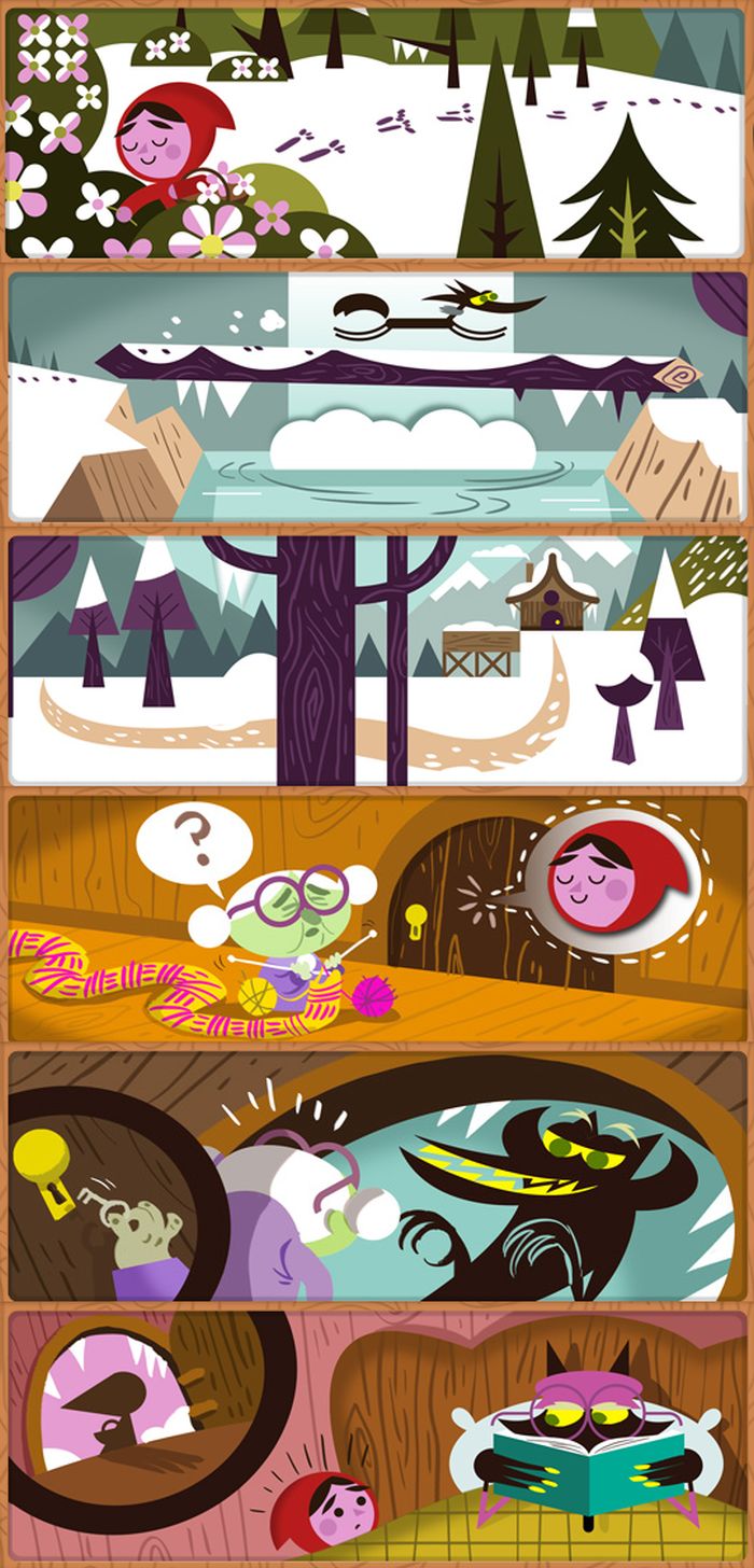 Google Red Riding Hood (4 pics)