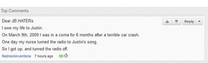 The Funniest YouTube Comments of 2012 (25 pics)