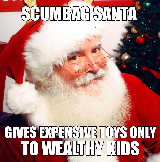 Scumbag Santa (10 pics)
