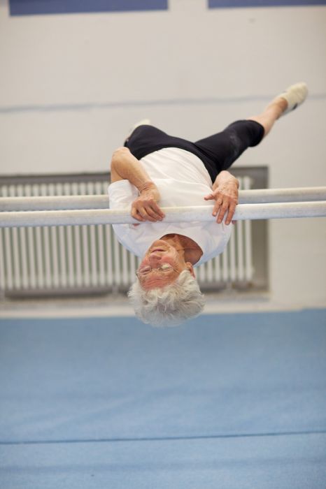 86-Year-Old Grandma Still Doing Gymnastics (24 pics)