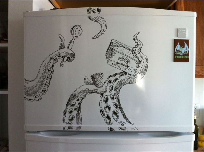 Fridge Painting (10 pics)