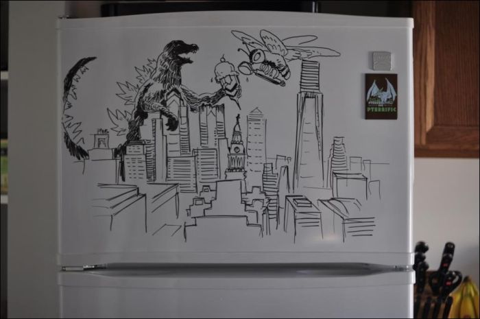 Fridge Painting (10 pics)