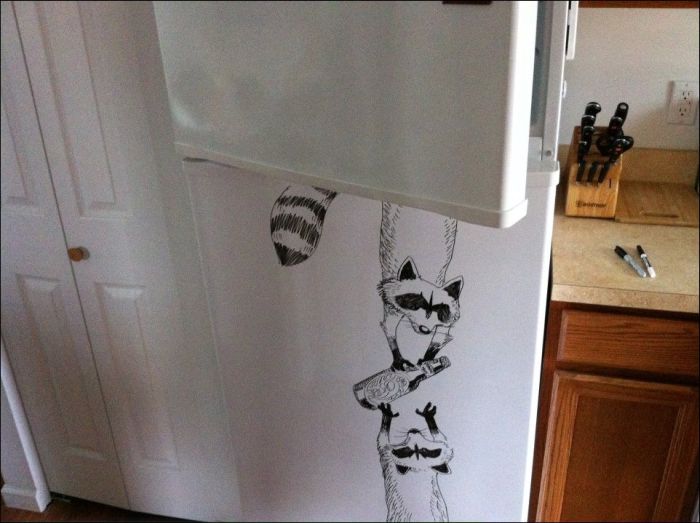 Fridge Painting (10 pics)