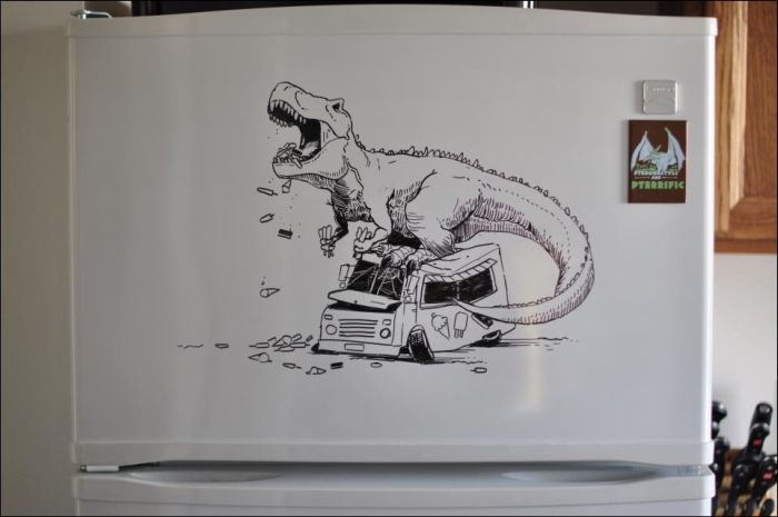 Fridge Painting (10 pics)