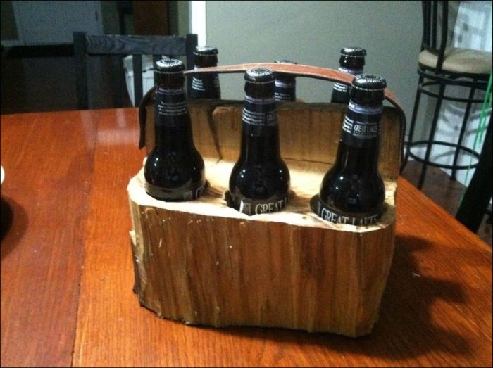 DIY Wooden Six Pack Carrier (20 pics)
