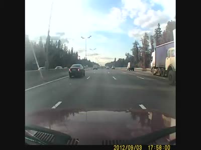 Unexpected Truck Crash