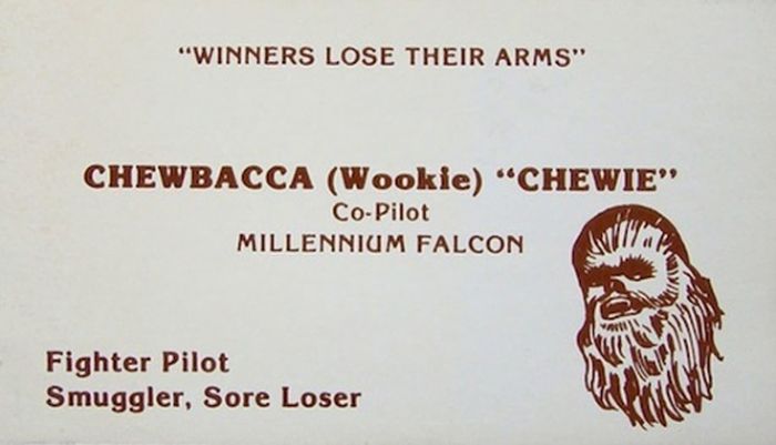 Star Wars Business Cards (12 pics)