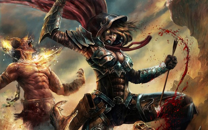 Awesome Game Illustrations. Part 2 (100 pics)