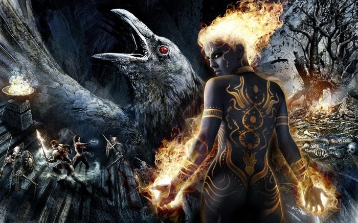 Awesome Game Illustrations. Part 2 (100 pics)