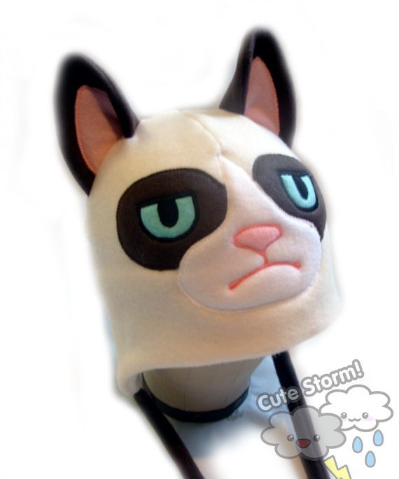 Grumpy Cat Hat (4 pics)