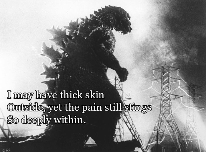 Godzilla Haiku (12 pics)