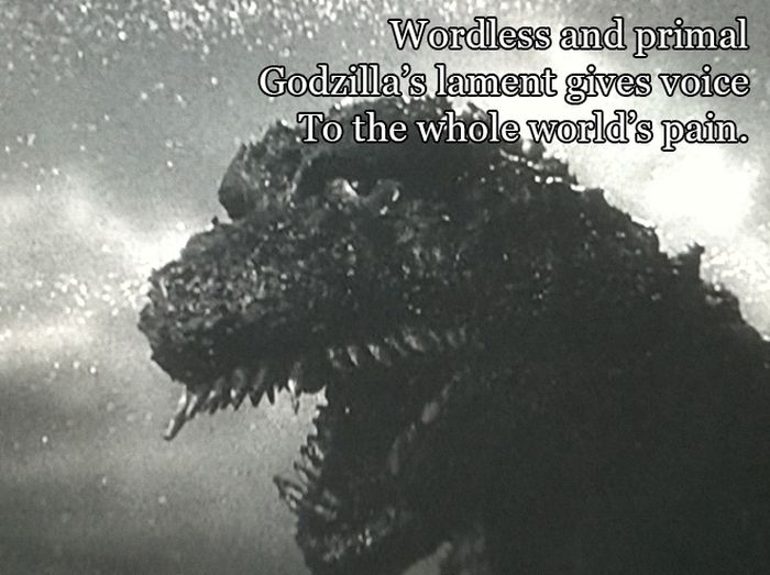 Godzilla Haiku (12 pics)