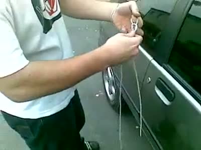 Awesome Way To Open a Car
