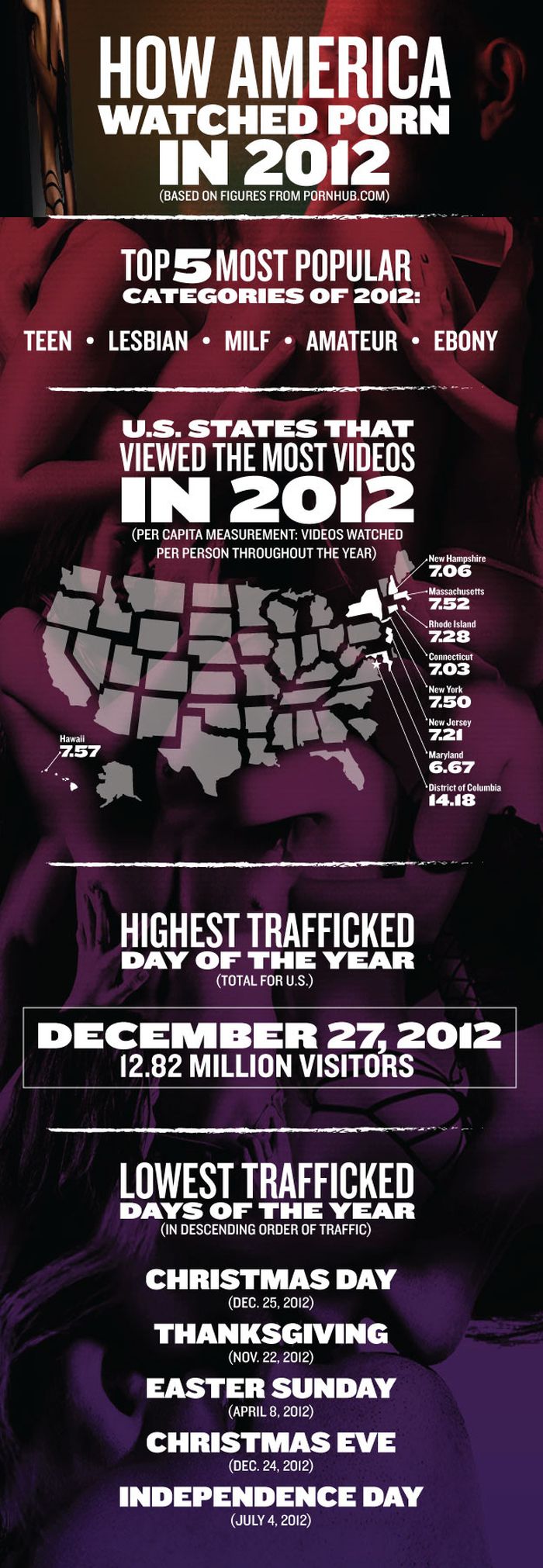 How America Watched Porn in 2012 (infographic)