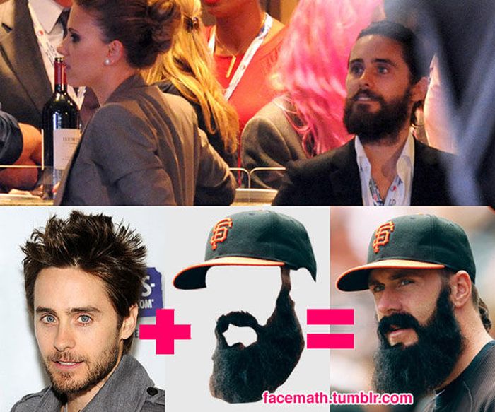 Facemath - Famous Faces Come Together (30 pics)