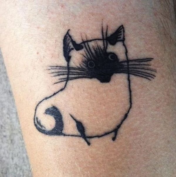Pretty Cool Cat Tattoos (38 pics)