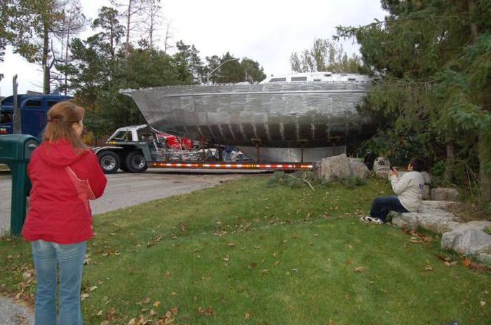 Self-Build Boat (72 pics)