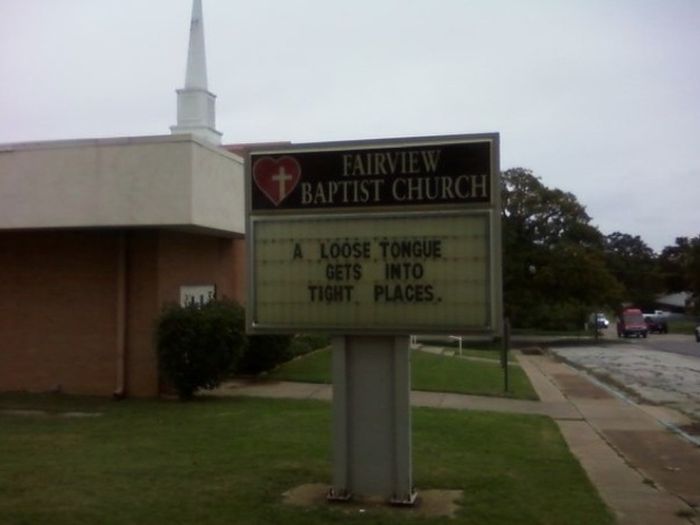 Awkward Church Signs (28 pics)