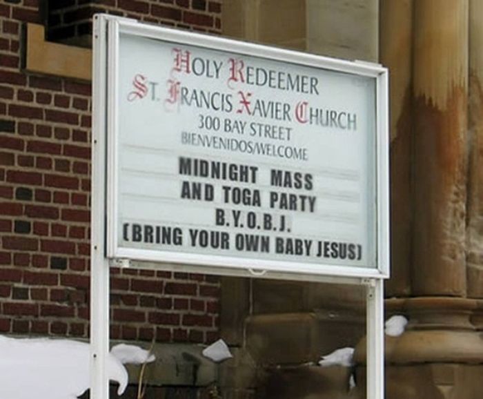 Awkward Church Signs (28 pics)