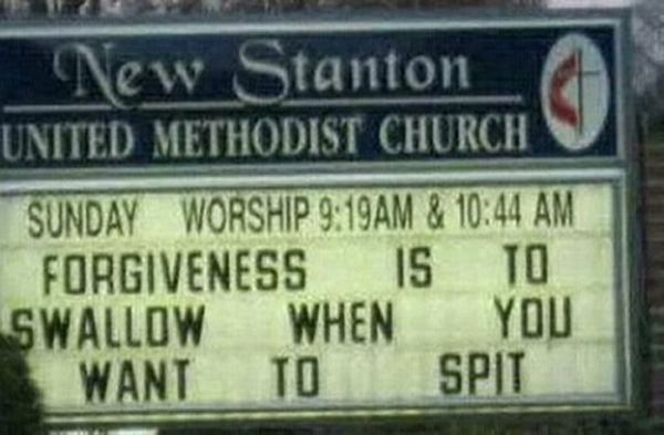 Awkward Church Signs (28 pics)