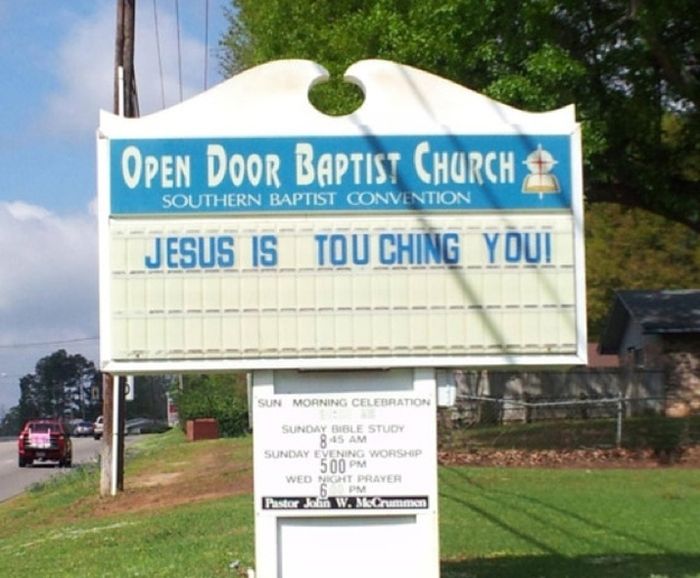 Awkward Church Signs (28 pics)