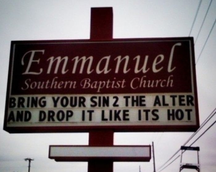Awkward Church Signs (28 pics)