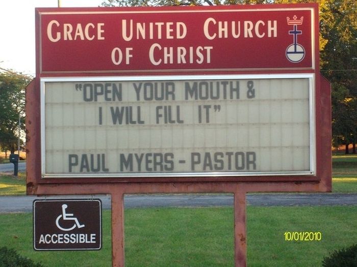 Awkward Church Signs (28 pics)