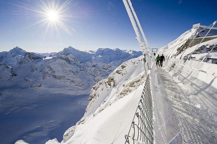 The Highest Suspension Bridge in Europe (8 pics)
