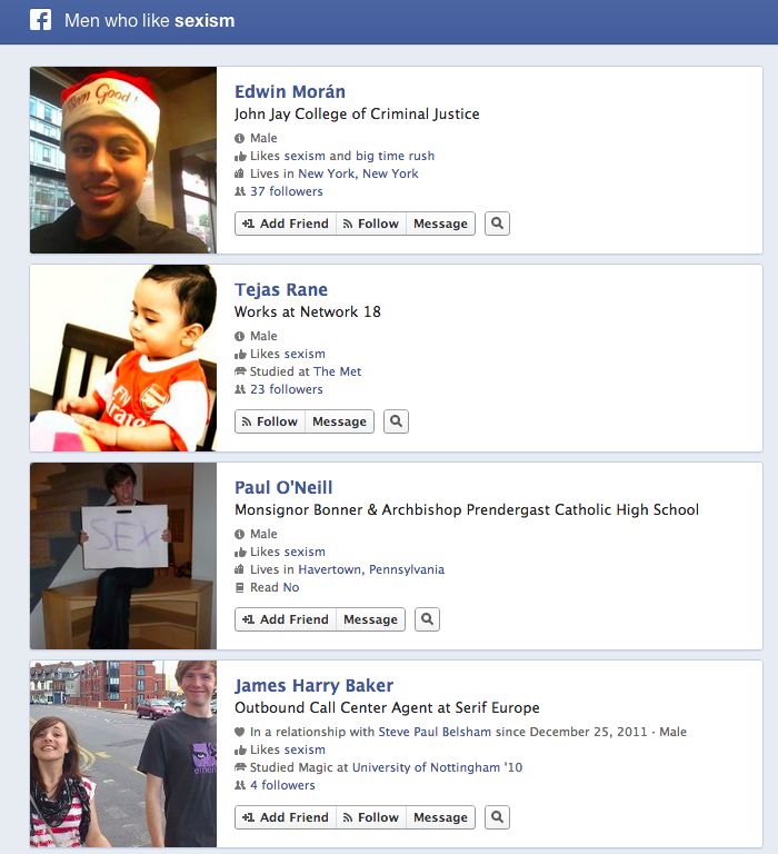 Facebook Graph Search (7 pics)