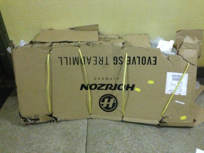 New Treadmill Delivered by FedEx (3 pics)