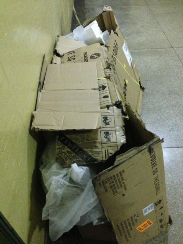 New Treadmill Delivered by FedEx (3 pics)