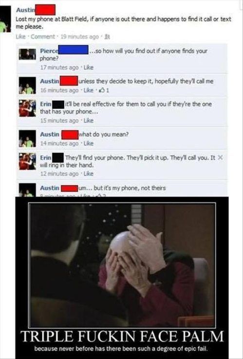 Funny Facepalms Statements (30 pics)