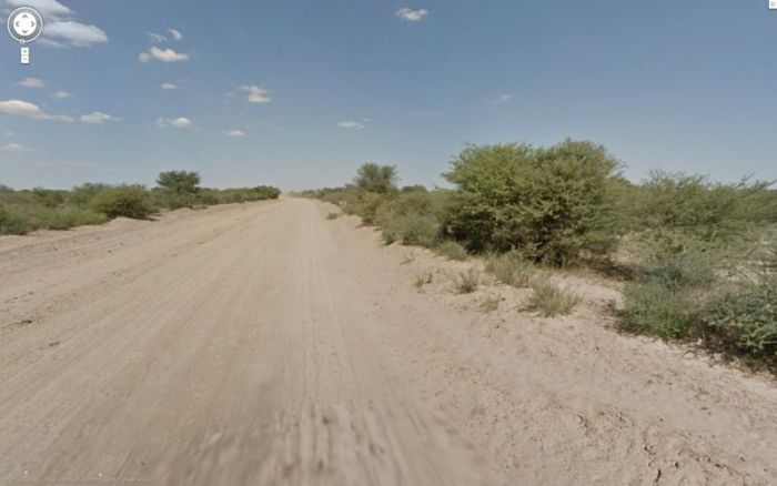 Google Street View Donkey "Accident" in Botswana (11 pics)
