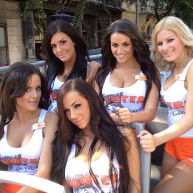 Hooters Girls from Budapest (86 pics)