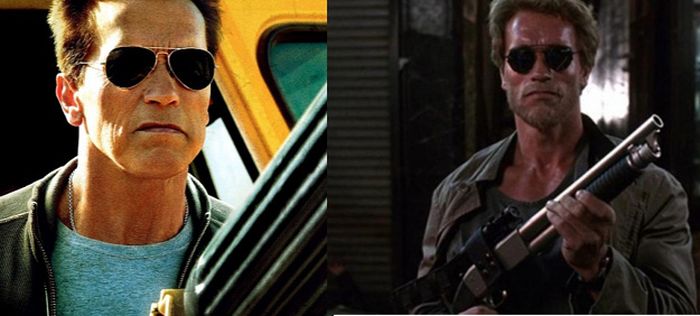 Arnold Schwarzenegger Looks Exactly The Same In Every Photo (8 pics)